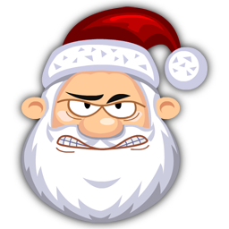 Angry-SantaClaus-icon
